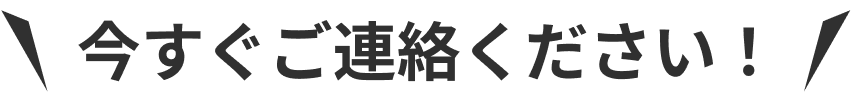 今すぐご連絡ください！